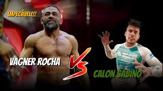 VAGNER ROCHA IMPECÁVEL VS CALON SABINO bejj sejajiujitsu [upl. by Mcdonald]