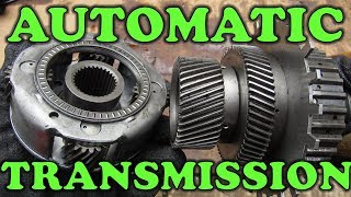 How an Automatic Transmission Works RWD [upl. by Moazami]