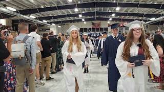 Burrillville High School Commencement Ceremony  Class of 2023 [upl. by Arodal]