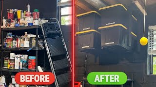 10X Your Garage Storage Under 30  EASY FAST BUILD [upl. by Frederique]