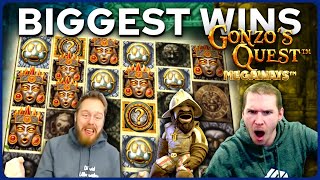 Top 5 Biggest Wins on Gonzos Quest Megaways [upl. by Murat]