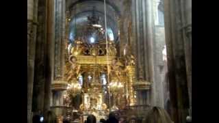 Christmas mass in Santiago de Compostela [upl. by Cline161]