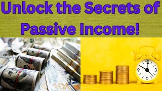 Passive Income Top Strategies to Earn Money While You Sleep [upl. by Gnel]