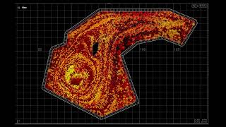 Lava Vellum Fluids Simulation done in Houdini to create the lava flow map [upl. by Itsud867]