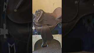 Australian Stock Saddle James Saddlery Ord River Campdrafter 745 [upl. by Ailongam]