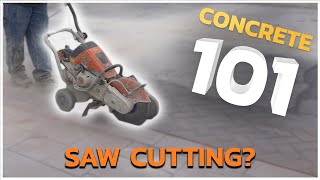 Concrete Saw Cutting 101 Timing Depth and Layout Tips [upl. by Frye]