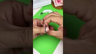 Use four dental floss to make a bow and arrow toy that can kill three birds with one stone Chil [upl. by Lennad]