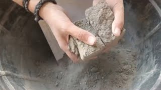 Crunchy Sand cement bars😍dry crumbling over surface😴sleeping asmr♥️ [upl. by Tergram]