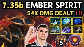 🔥 735b EMBER SPIRIT Midlane By BZM 🔥 Master Tier Immortal 5 BZM  Dota 2 [upl. by Asecnarf]