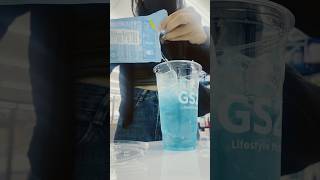 Try blue lemon juice mix 7up at convenience store asrm icecup conveniencestore coffee drink [upl. by Willy]