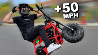 I Built the CHEAPEST Electric Mini Bike [upl. by Esinal]