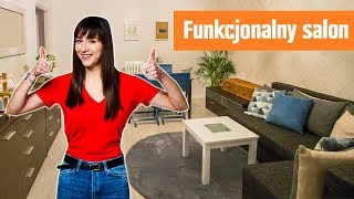 Odświeżony funkcjonalny salon 🛋 🌴 [upl. by Nesyrb]