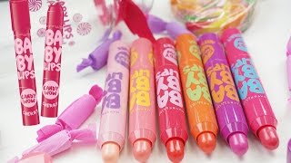 First Impression Maybelline Baby lips candy wow review [upl. by Negeam]