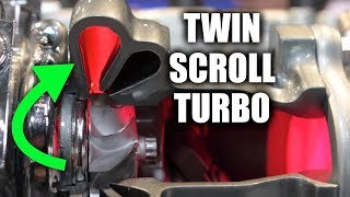 Twin Scroll Turbocharger  Explained [upl. by Nur]