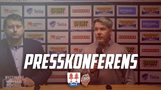 Presskonferens Timrå IK  Modo Hockey [upl. by Eceer742]