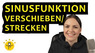 SINUS Funktion strecken stauchen und verschieben – Parameter [upl. by Nosilla]