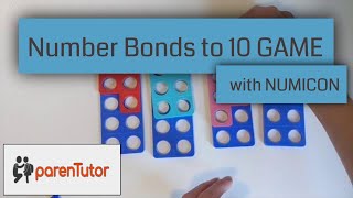 Practice Number Bonds to 10 with Numicon maths hack [upl. by Airdua391]