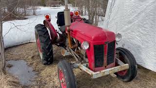 1952 Ferguson Tea20 with extremely rare Hupp dual drive auxiliary gearbox [upl. by Arit]