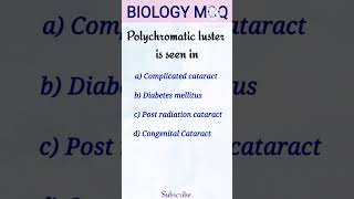 Polychromatic luster is seen inneetbiologymcqsmedicaleducation [upl. by Muhcon673]