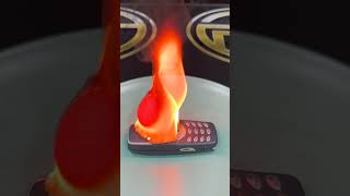 Nokia 3310 versus Red Hot Ball [upl. by Rosaleen]