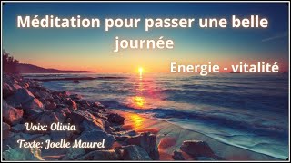 Méditation guidée express matin  Energie vitalité affirmations positives [upl. by Dunham224]