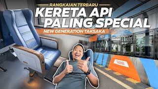 KERETA API PALING SPECIAL‼️ Rangkaian Terbaru New Generation  Trip KA Taksaka Yogyakarta  Jakarta [upl. by Aivatal]