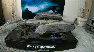 Nostromo Landed On LV426 Diorama From The Movie quotALIENquot [upl. by Frodina166]