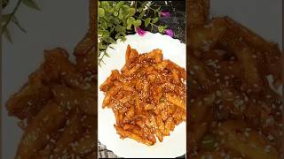 Korean frieschilli fries recipe fries youtubeshorts shorts [upl. by Kciderf]