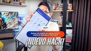 Hack3 ¡Haz tus retiros sin tarjeta en cajeros GRATIS desde tu App Banca Móvil BCP 📲 [upl. by Danczyk443]