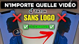 TUTO Comment télécharger nimporte quelle vidéo TikTok sans logo filigrane tiktok [upl. by Loring313]