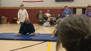 Funny Eskimo dance in Newtok Alaska [upl. by Leviralc828]