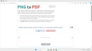 How to Convert PNG to PDF [upl. by Denie]