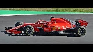 2018 F1 Ferraris EXTREME Wastegate Sound Hungaroring [upl. by Manas]