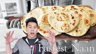 Soft amp Chewy Naan Bread Anyone Can Make Simple and Fast in just Minutes Naan Bread Recipe [upl. by Alik]