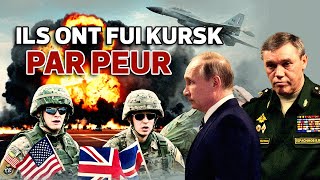 La Russie confirme que les soldats américains et britanniques ont fui Koursk avec de lourdes pertes [upl. by Ahsikit]