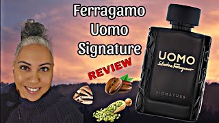 Ferragamo Uomo Signature REVIEW  Coffee Leather Fragrance on the Low  Glam Find  Fragrance Review [upl. by Enneyehs]