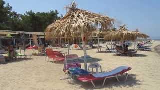 Artemis Beach Dasilio Skala Prinos Thassos Island [upl. by Ploss]