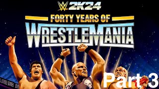 WWE 2K24 2K Showcase Part 3Rick Rude vs The Ultimate Warrior WWF Wrestlemania V [upl. by Idette460]