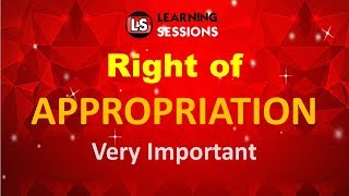 Right of Appropriation JAIIB Principles and Practices of Banking [upl. by Henrie]