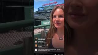 Lana Live Streaming From Fenway Park Before Her Show Tonight [upl. by Clifton]