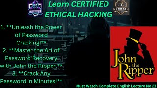 Certified Ethical Hacking John T Ripper Password Cracking Toolsubscribe like share cybersecur [upl. by Shore]