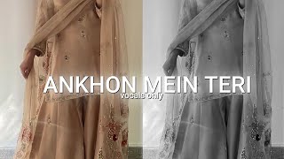 ANKHON MEIN TERI AJAB SI AJAB SI ADAYEIN H  AUDIO EDIT ONLY VOCALS  NO MUSICC  BY AFFYISTICS 4 [upl. by Laufer]