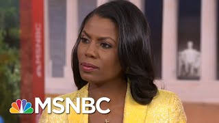 Omarosa Manigault President Trump ‘Certainly’ Hated Barack Obama For His Race  Hardball  MSNBC [upl. by Kerwinn]