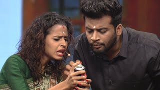 NayikaNayakan I Meenakshi amp Shambhu in Mazha Peyyunnu Maddalam Kottunnu round I Mazhavil Manorama [upl. by Dibb48]