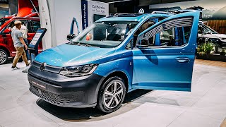 NEW VW CADDY CALIFORNIA 2024 REVIEW at Caravan Salon Düsseldorf 2023 The best small Camper van [upl. by Dream247]