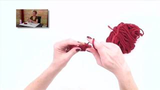 Knitting Help  Purl Front and Back or pfb [upl. by Ayotna]