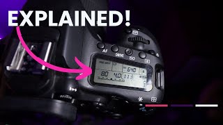 Guide to the Canon DSLR Top Dial Screen [upl. by Yattirb665]