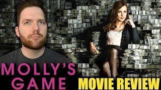 Mollys Game  Movie Review [upl. by Leuqar]