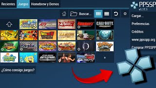 Cómo INSTALAR JUEGOS en PPSSPP para Android fácil y rápido [upl. by Lyndes]