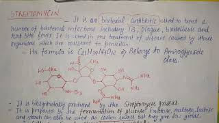 Lecture  Production of Streptomycin using fermentation [upl. by Zeus]